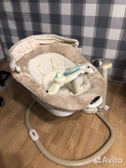 Электрокачели graco детские