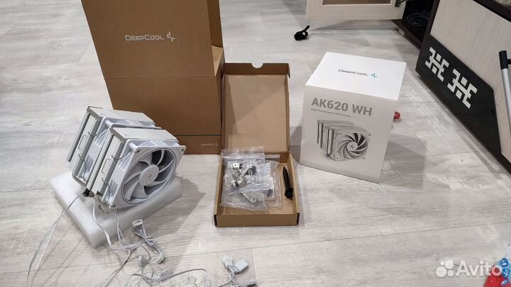 Кулер для процессора deepcool AK620 WH