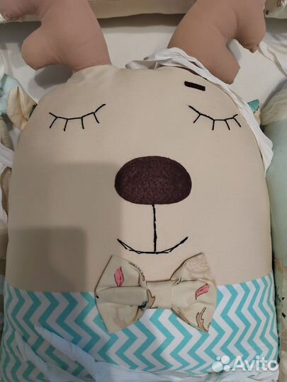 Бортики в детскую кроватку