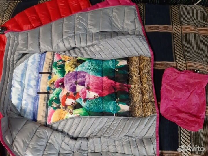 Лыж.разминочные куртки S 40-42 пух adidas