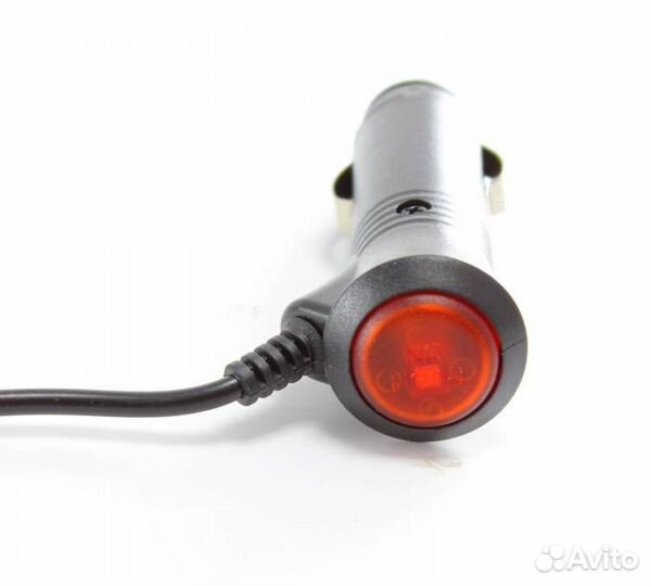 Кабель питания в прикуриватель 3,5мм с выключателе