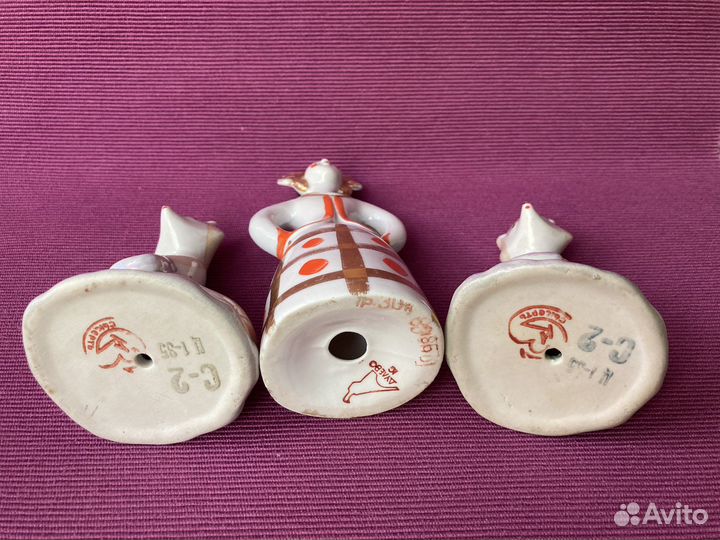 Фарфоровые статуэтки СССР лфз дулево