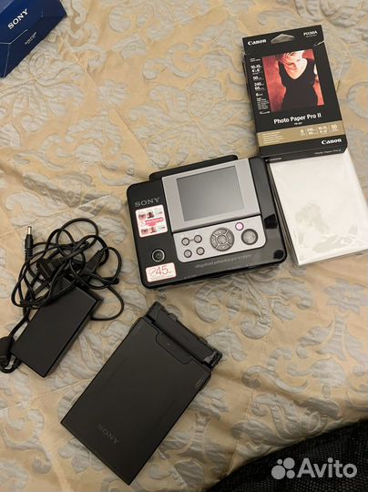 Фотопринтер Sony DPP-FP90 и набор бумаги Canon