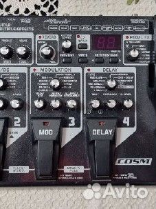 Гитарный процессор boss ME 70