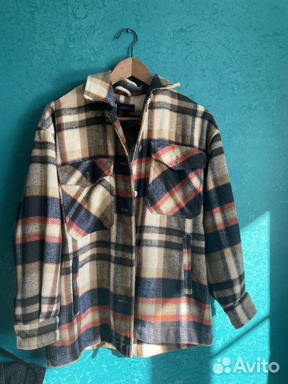 Утепленная рубашка zara