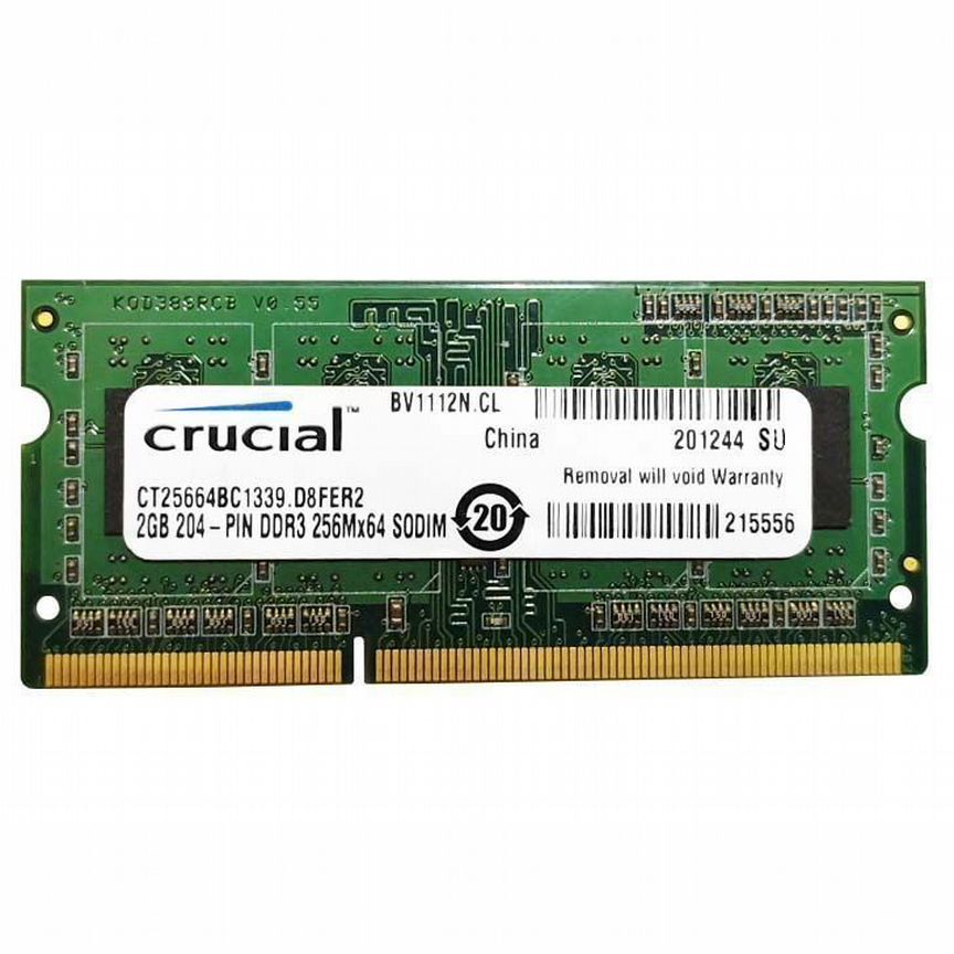 [CT25664BC1339.D8FER2] Оперативная Память Crucial Ct25664bc1339.D8fer2