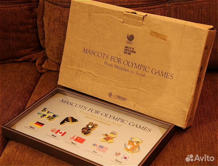 Мишка Олимпийский,Очень редкий набор RRR