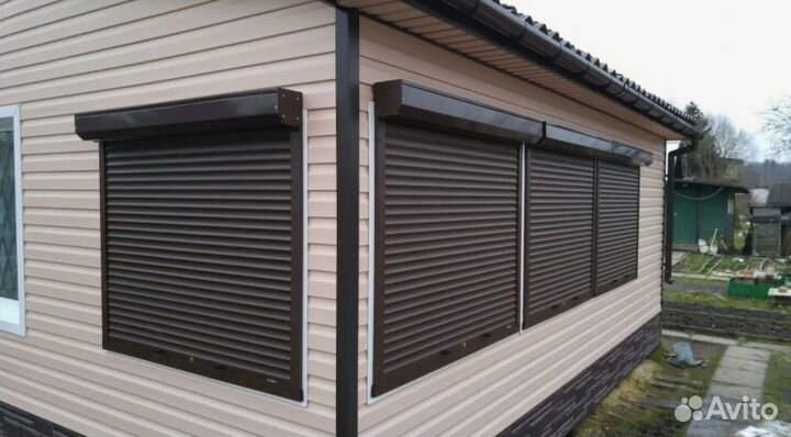 Рольставни, роллеты на окна