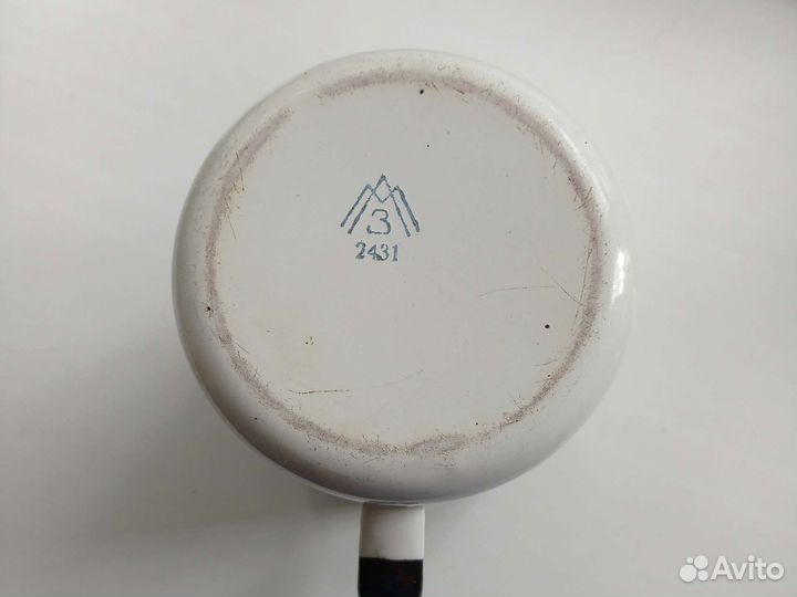 Кофейник эмалированный СССР