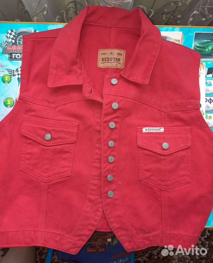 Юбка джинсовая Versace с жилеткой