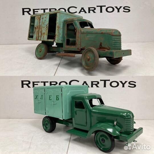 Реставрация автоигрушек из СССР