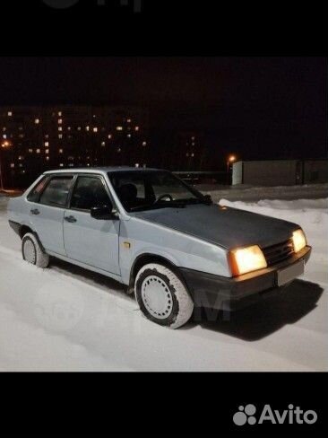 ВАЗ 21099 1.5 МТ, 1998, битый, 55 000 км