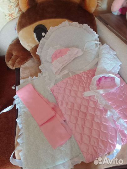 Конверт на выписку для девочки