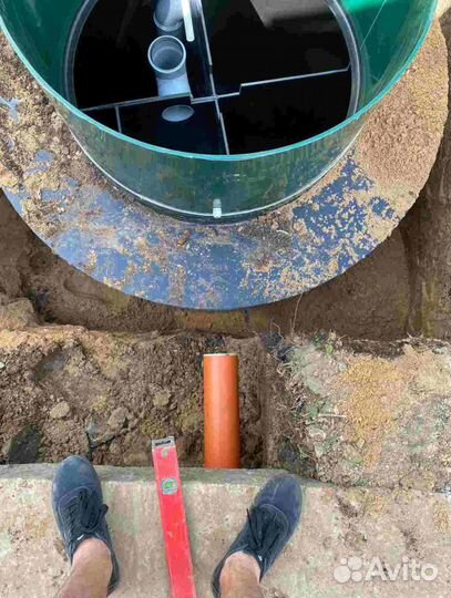 Установка автономной канализации, септики под ключ