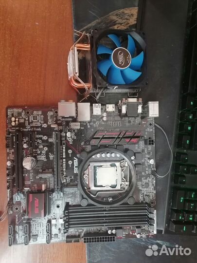 Плата asus LGA1151 H110 H110M-A/M.2 2xDDR4 1xPCI-E