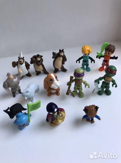 Игрушки из киндера kinder surprise