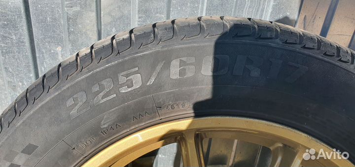 Колеса r17 5x100 лето 225х60 r17