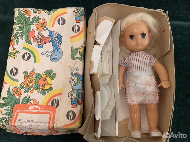Кукла Сигуте СССР Неринга в коробке