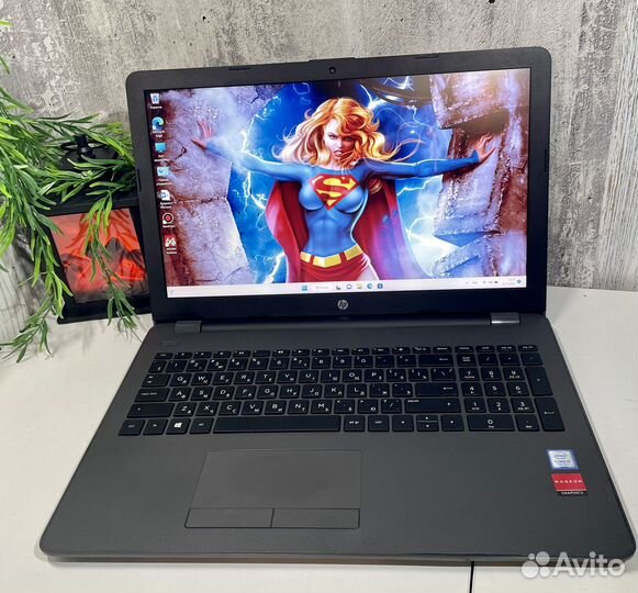 Ноутбук HP 250 G6 i3 8 Gb SSD 2 видеокарты
