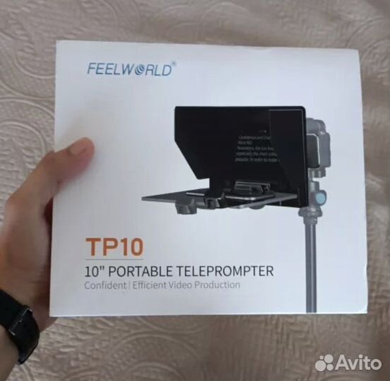 Телесуфлер в кейсе для планшета и камеры (моб)