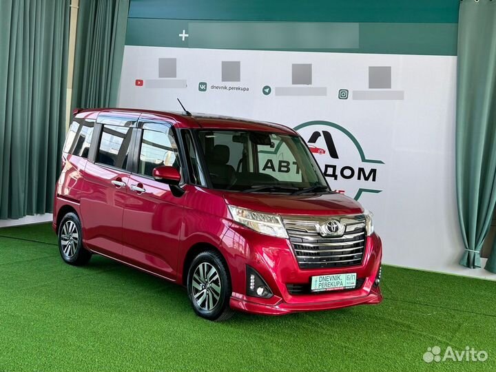 Toyota Roomy 1.0 CVT, 2019, 40 000 км