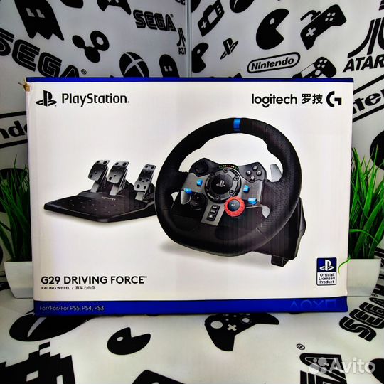Руль Logitech G29 Driving Force PS4/PS5/PC Б/У