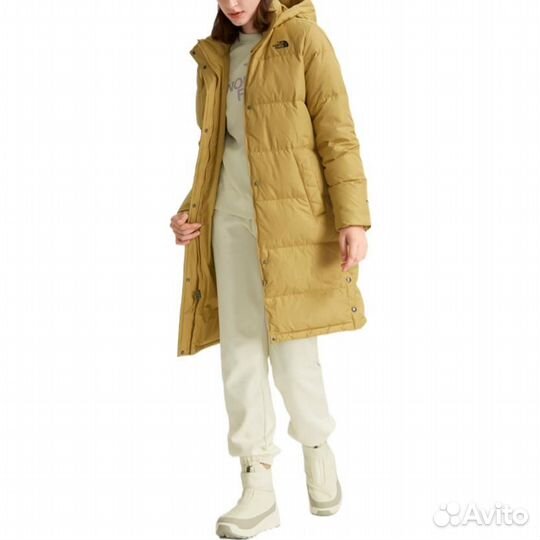 THE north face Down Jacket Women's Khaki (M)(85)