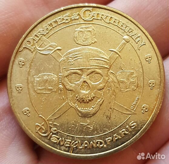 Монеты Disneyland Paris