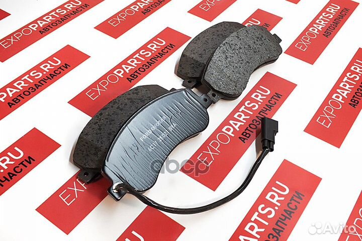 Колодки тормозные передние (с датчиком) ford Tr