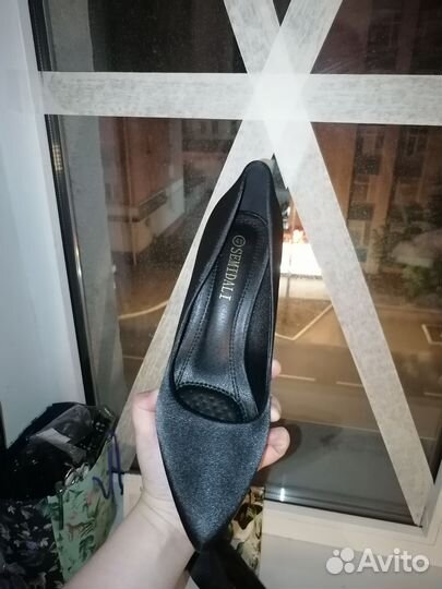 Туфли лодочки на каблуке