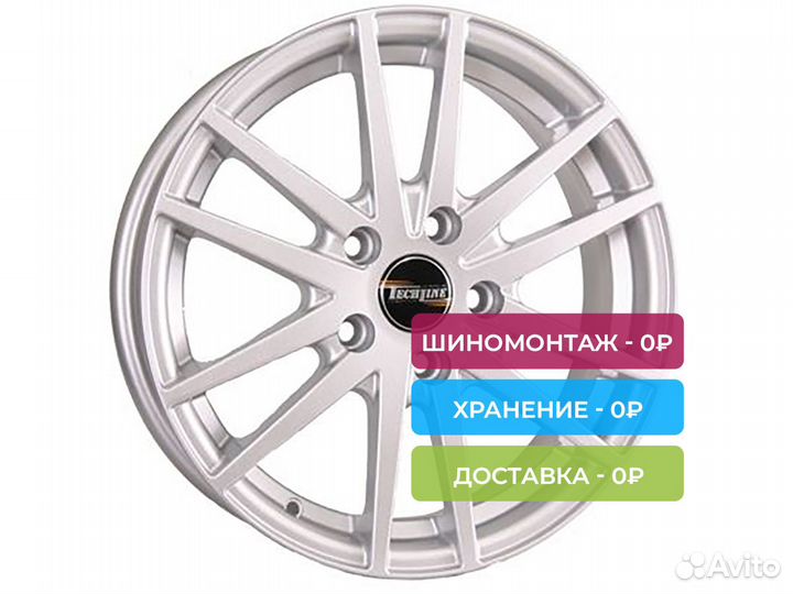 R15 4x100 6J ET45 D67,1 Tech-Line 535 S