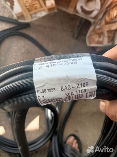 Уплотнитель двери ваз 2109-2115