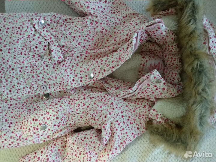 Куртка парка для девочки