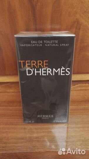 Hermes terre dhermes 100ml туалетная вода