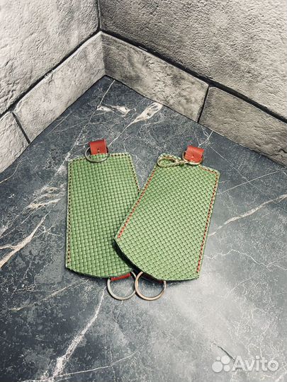 Ключница кожаная ручной работы