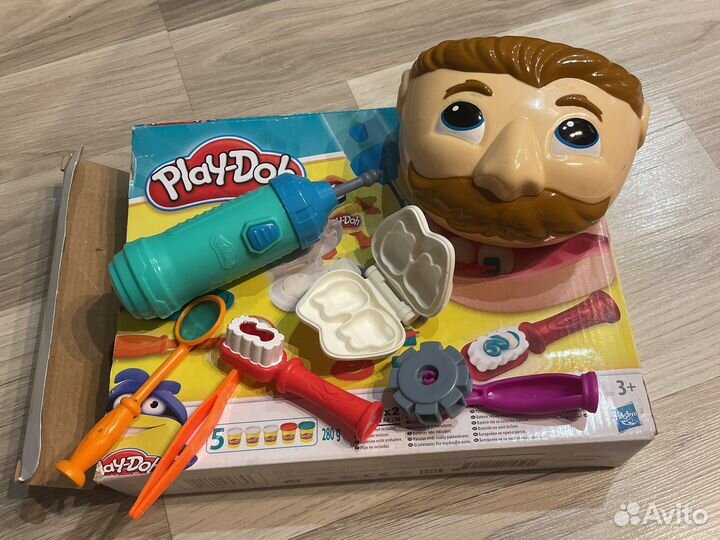 Play doh мистер зубастик