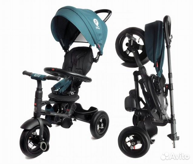 Складной Легкий велосипед QPlay Rito QA6 10/8