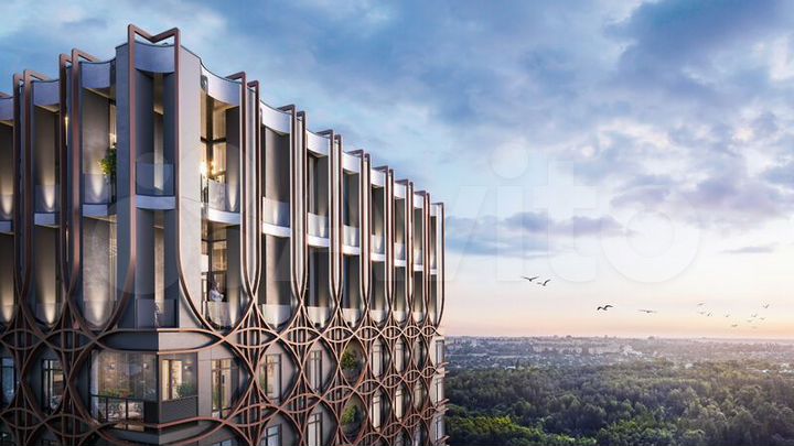 1-к. квартира, 44 м², 9/15 эт.