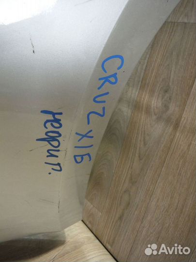 Бампер задний Chevrolet Cruze х/б неоригинал 2010