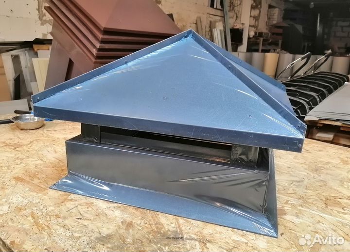 Дымник на трубу, оголовок, флюгарка