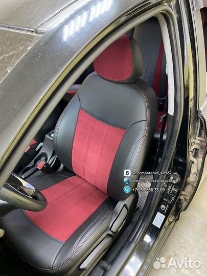 Авточехлы Алькантара