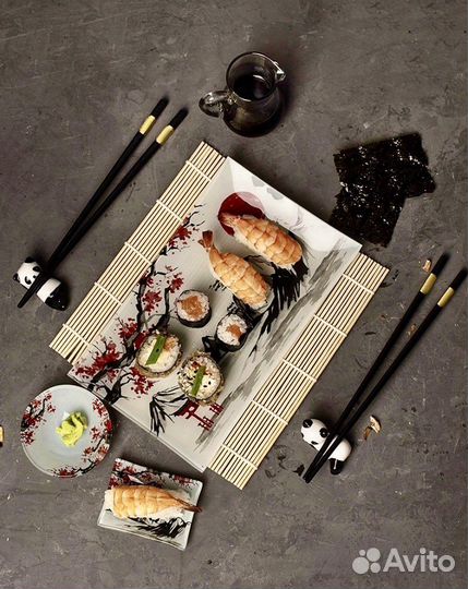 Набор посуды для роллов и суши