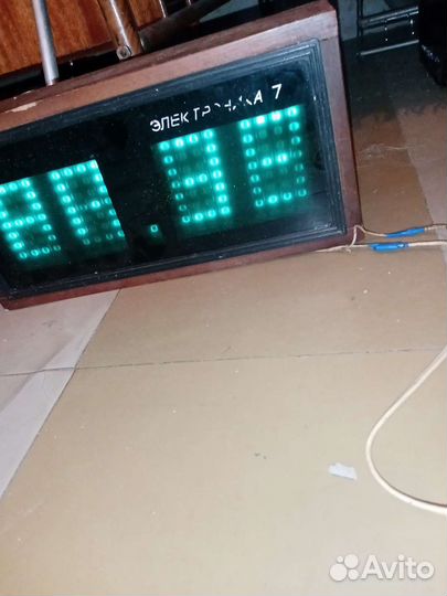 Часы электроника 7 СССР