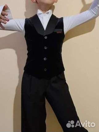 Жилетка для танцев Dancefox на мальчика 134 см