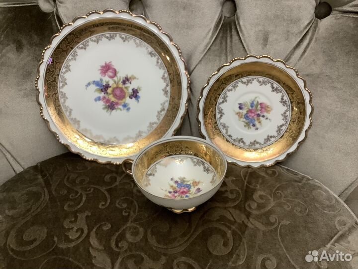 Чайная тройка, Германия, Winterling, винтаж