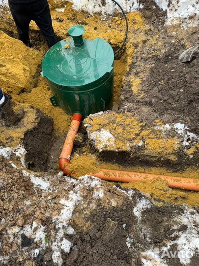 Септик под ключ / Установка септика. Монтаж 1 день