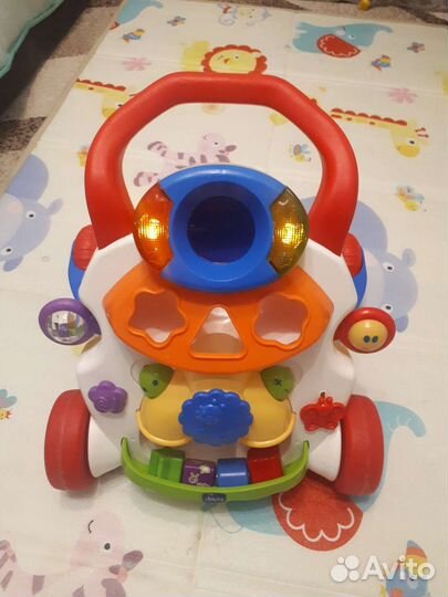 Ходунки каталка chicco 2 в 1