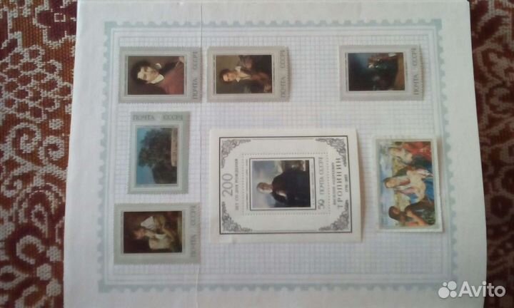 Филателистам Альбомы с марками СССР