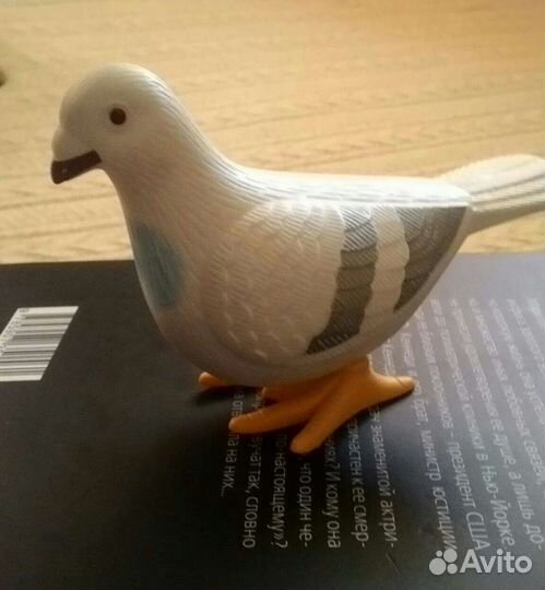 Заводная птичка (голубь) и крокодил для ванны
