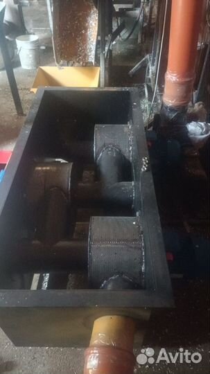 Трехсекционная мойка, сушка полимеров